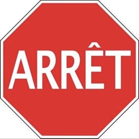 Accuform STOP AND YIELD SIGN ALL WAY 6 in X 18 in FRR372RA